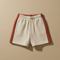 Beach Shorts - Bone + Rust