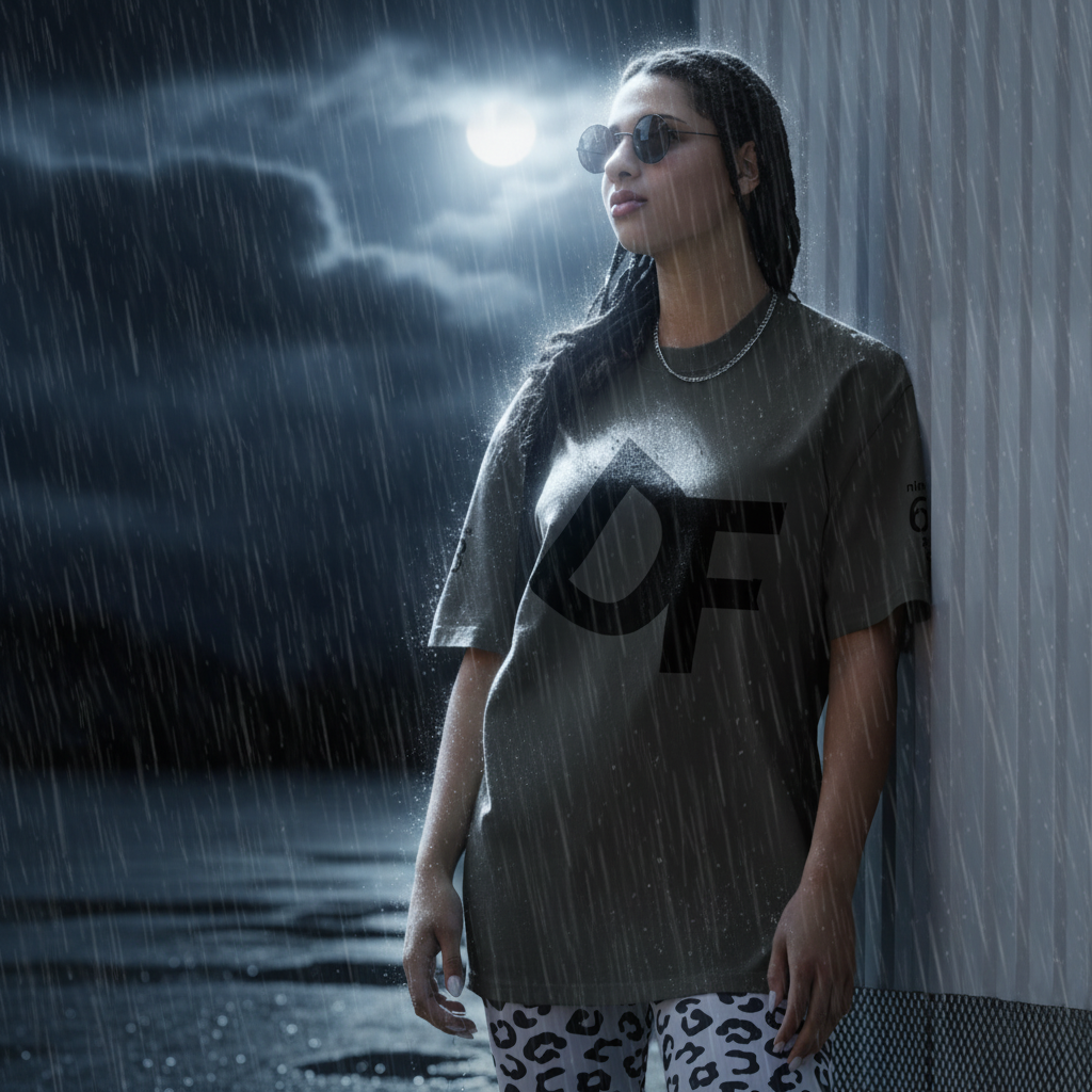 Oversized faded t-shirt