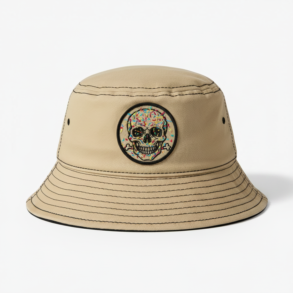 Skull Bucket Hat - Logo Version