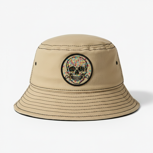 Skull Bucket Hat - Logo Version